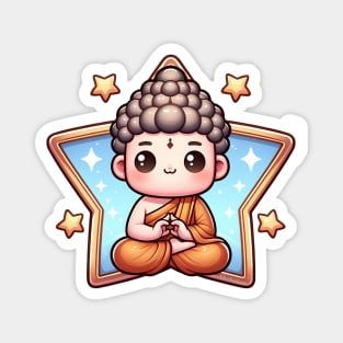 Cute Buddah Magnet