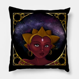 Galaxy Queen Pillow