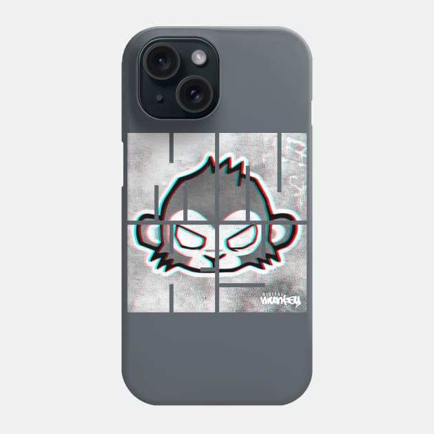 3D MNKY Phone Case by DigitalMunkey