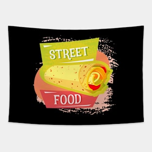 Street Food Tapestry