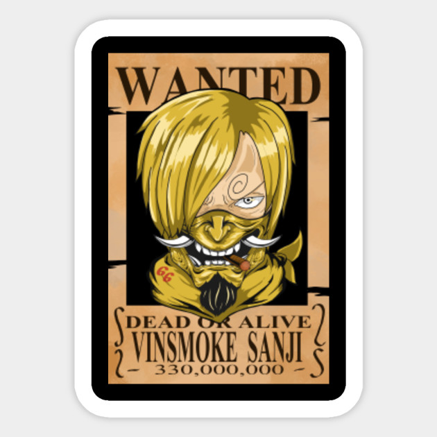 Sanji Sanji Sticker Teepublic