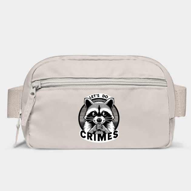 Let's Do Crimes Mischievous Raccoon by Anticorporati