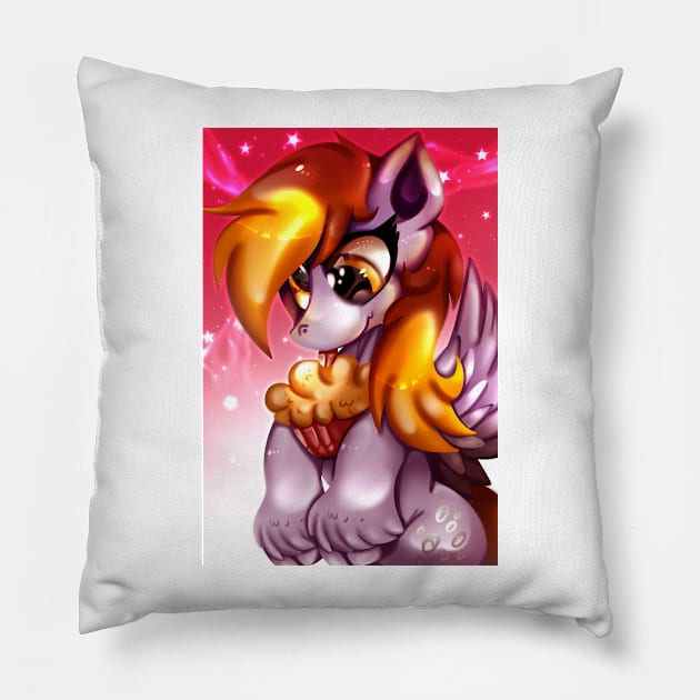 Derpy hooves Pillow by rocioam7