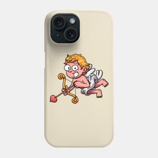 Cute Valentine’s Day Cherub Holding A Bow And Arrow Phone Case