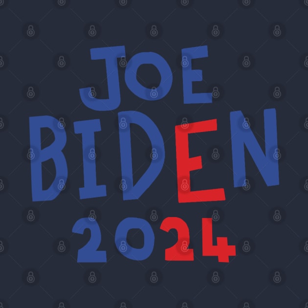 Joe Biden for President 2024 by ellenhenryart