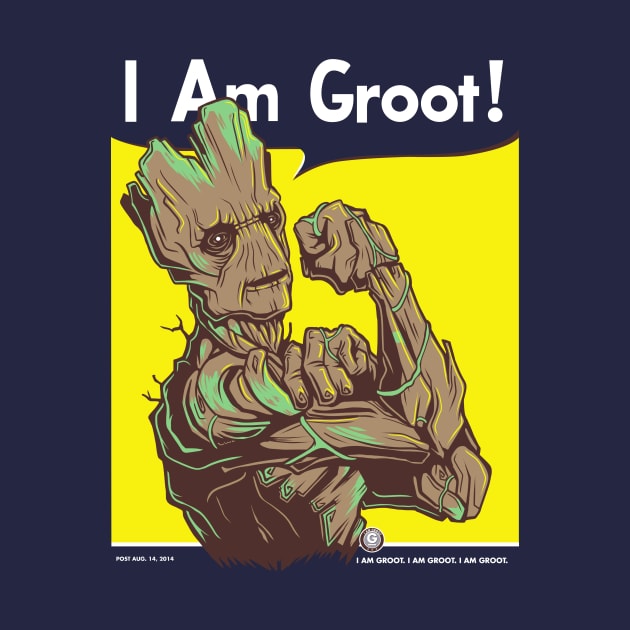 I am Groot! by KindaCreative