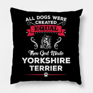 Yorkshire Terrier yorkie Pillow