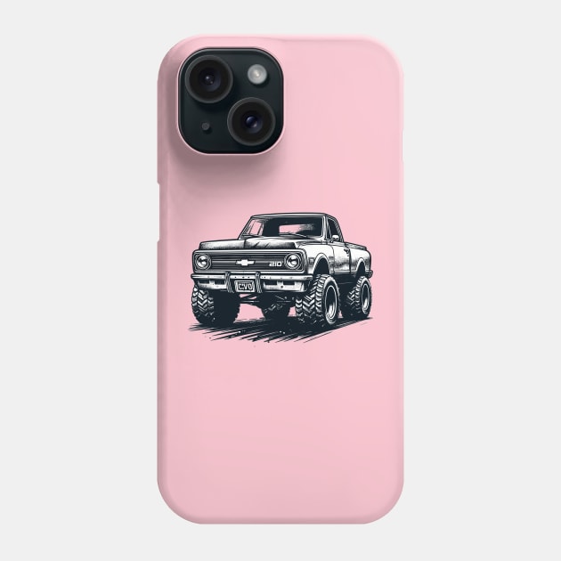 Chevy pickup Phone Case by Vehicles-Art