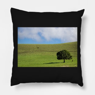 one lone tree Pillow