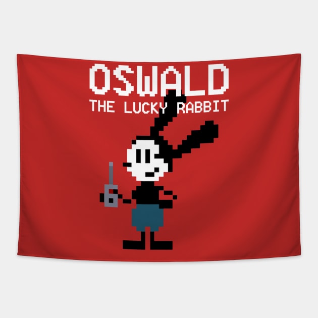 Oswald The Lucky Rabbit Keep Walking 1927 Tapestry by Lani A Art