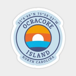 Ocracoke Island, North Carolina Sunrise Magnet