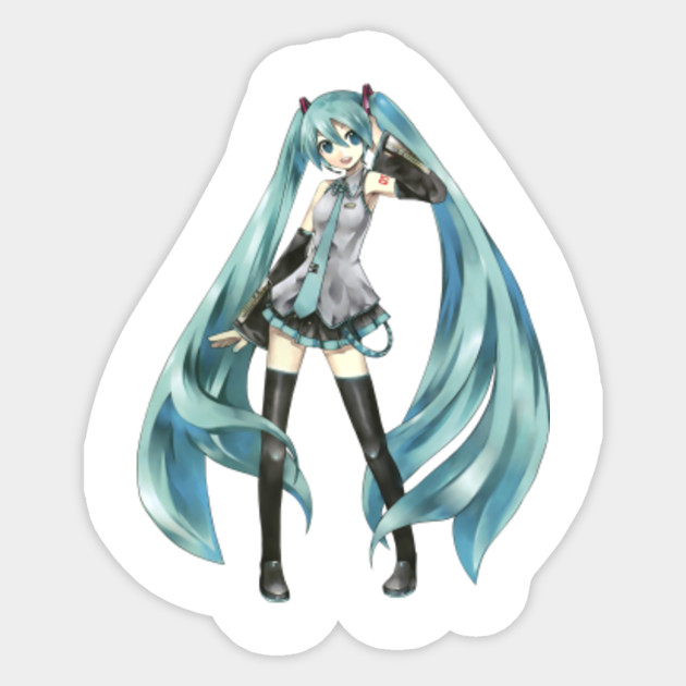  Hatsune  Miku  Miku  Hatsune  Sticker  TeePublic