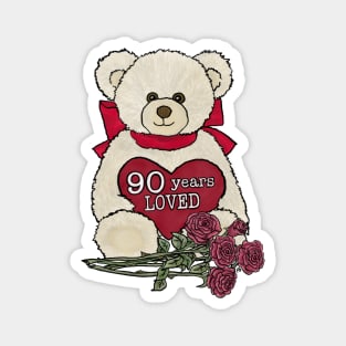 90th birthday Magnet