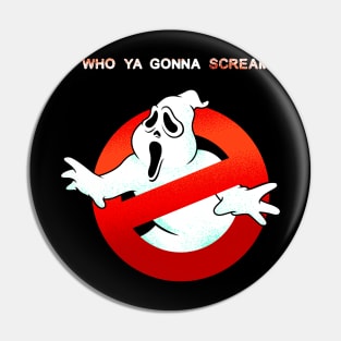 Ghost Scream Buster Pin