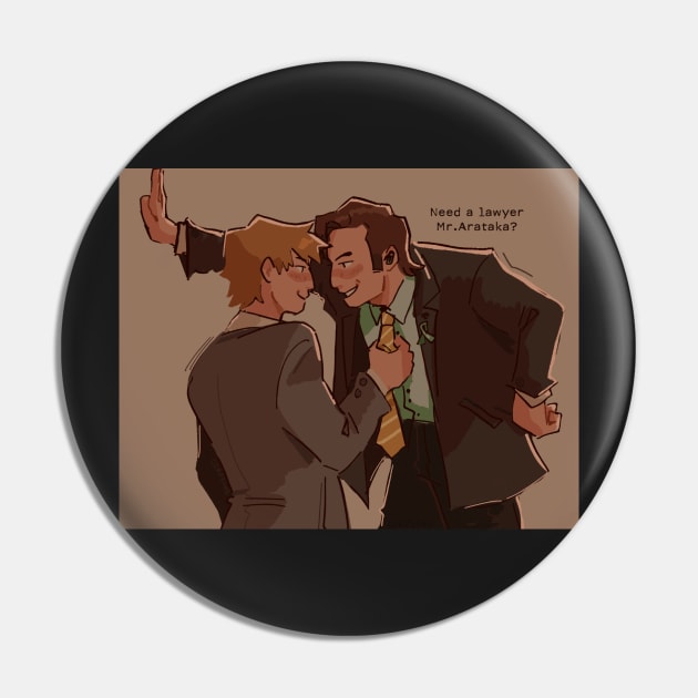 Reigen x Saul Pin by outofsin