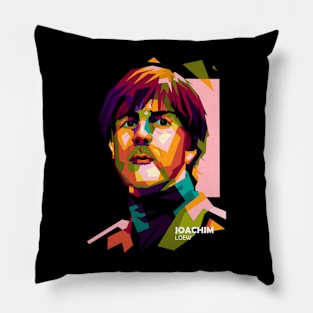 Joachim Low In Trends Pop Art Pillow