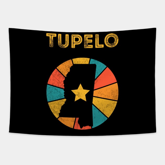 Tupelo Mississippi Vintage Distressed Souvenir - Tupelo Mississippi 