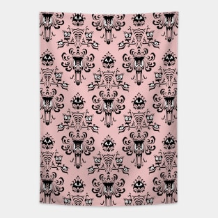 Haunted Mansion Millennial Pink Greeting Card Tapestry