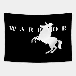 Warrior Marching on a Horse Tapestry