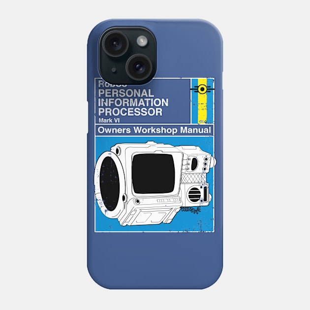 Pip Boy Manual Phone Case by toastmonsters