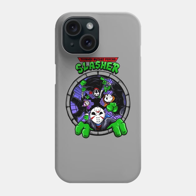 four slashers Phone Case by spoilerinc