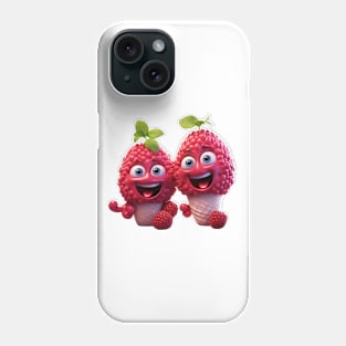 Raspberry Delight Phone Case