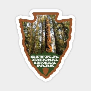 Sitka National Historical Park arrowhead Magnet