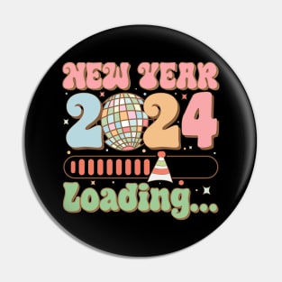 New year loading Pin