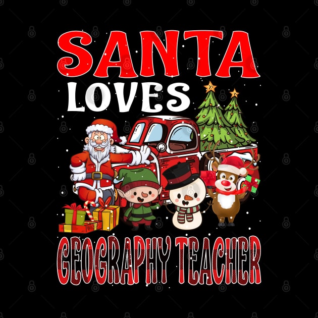 Santa Loves Geography Teacher by intelus