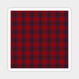 Leslie Clan Tartan (Red) Magnet