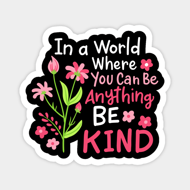 Kindness Anti-bullying Magnet by KAWAIITEE