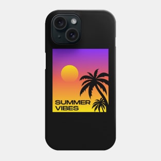 Summer vibes design Phone Case