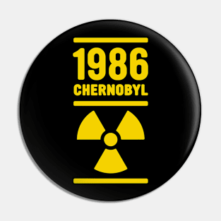 CHERNOBYL 1986 (YELLOW) Pin