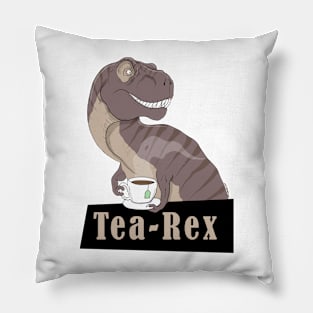 Tea-Rex Pillow