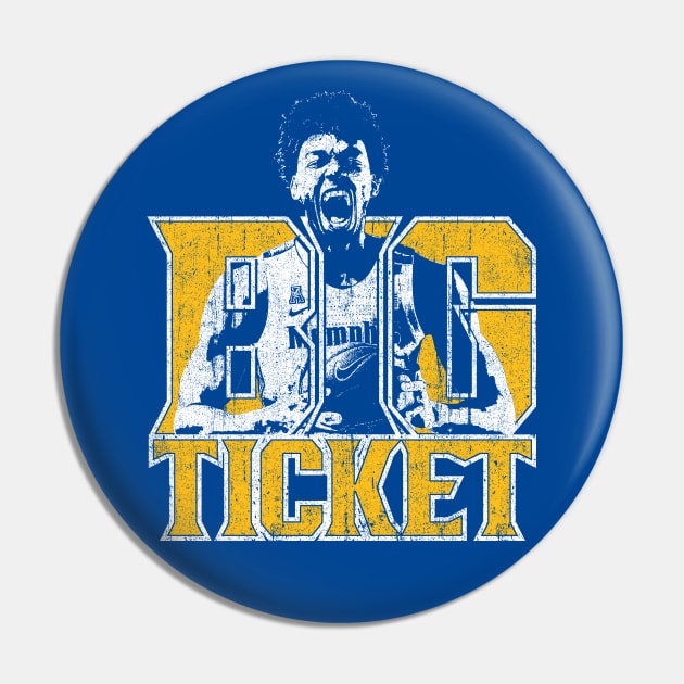 James Wiseman The Big Ticket Pin by huckblade