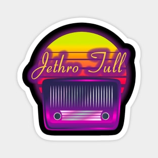 Jethro tull retro Magnet