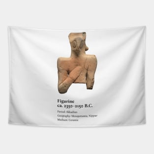 ancient ceramic figurine Tapestry