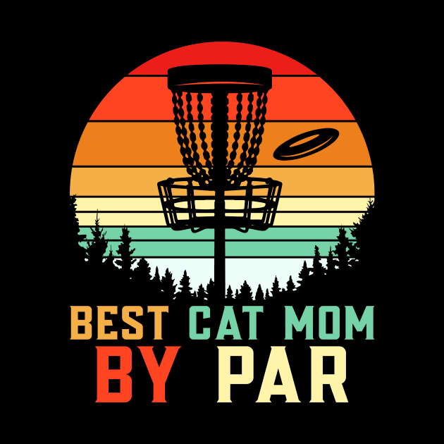 Best Cat Mom By Par by Striking Metal Disc Golf