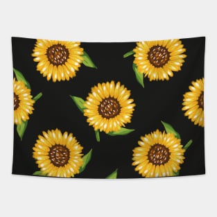 Sunflower Pattern Tapestry