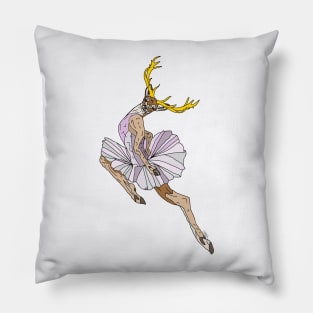 Reindeer Ballerina Tutu Pillow