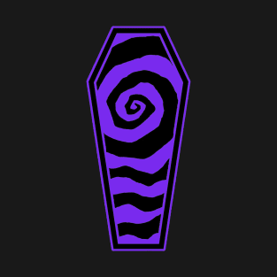 Purple Coffin Swirl T-Shirt