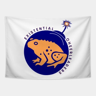 Existential Cheerleaders Premium Logo Tapestry