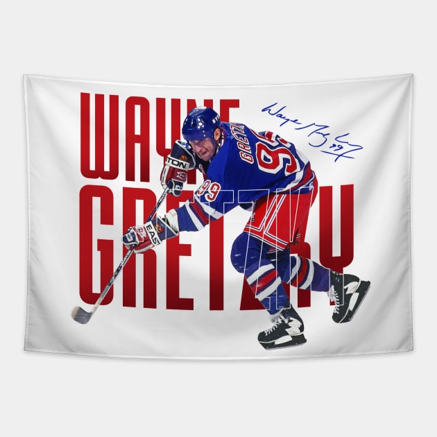 Wayne Gretzky Tapestry by Juantamad