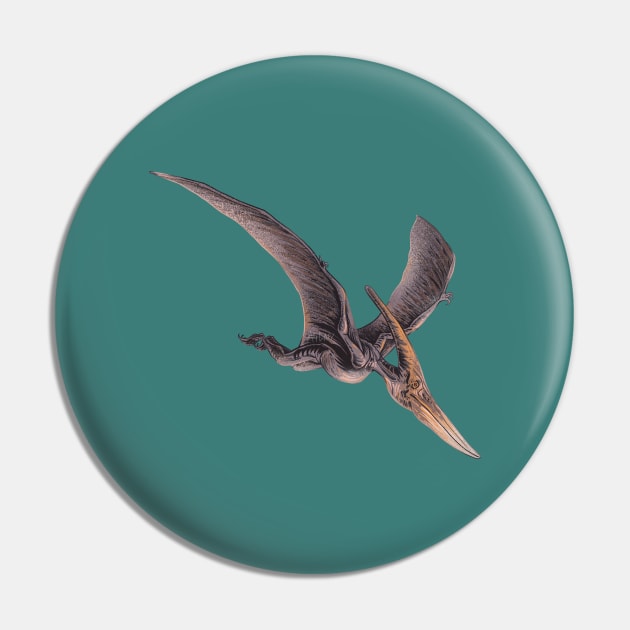 Pterodactyl Pin by ArtDary
