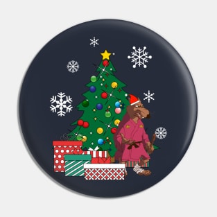 Splinter TMNT Around The Christmas Tree Pin