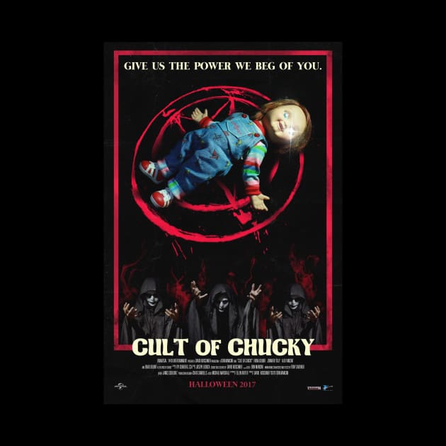 Cult of Chucky Movie Poster by petersarkozi82@gmail.com