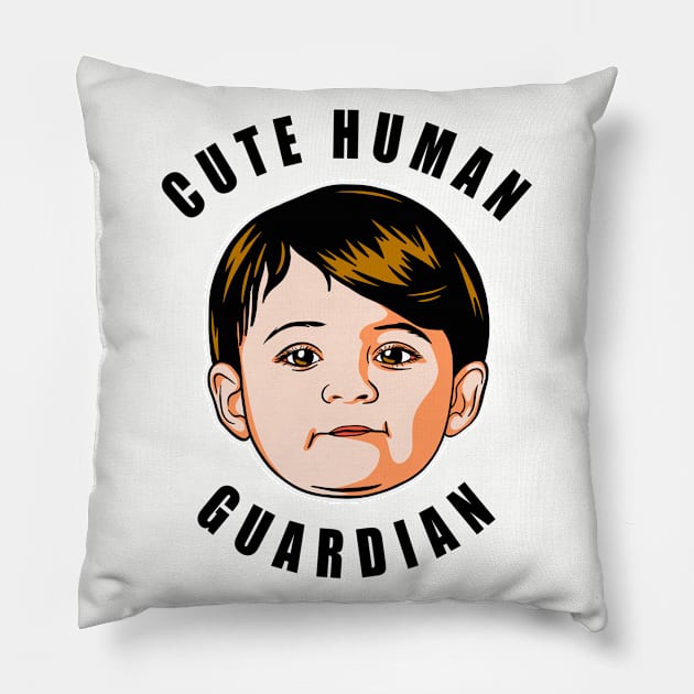 Pediatric Nurse Cute Human Guardian Pillow by SpaceKiddo