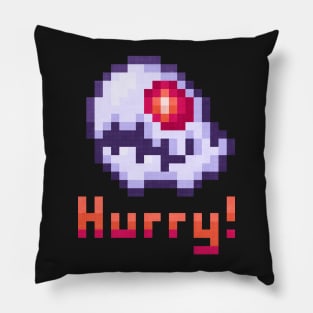 Hurry Von Death Ghost Pillow