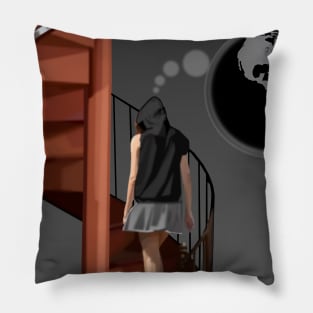 Spiral Stairs Pillow