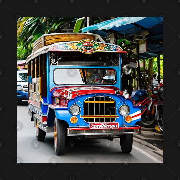 Jeepney in The Philippines by CreativePhil